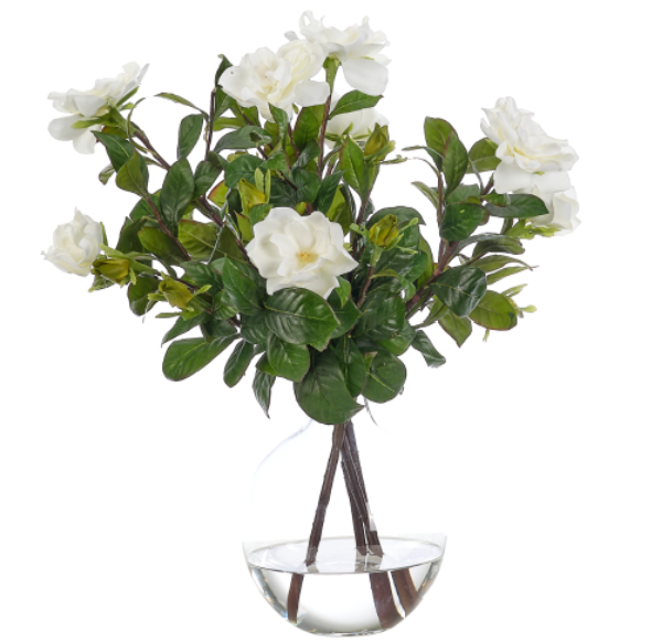 Gardenia, White, GlassBubble