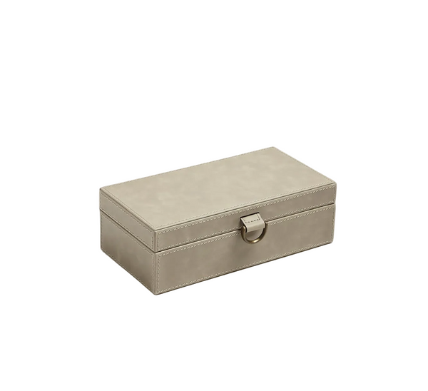 Grey Leather Box