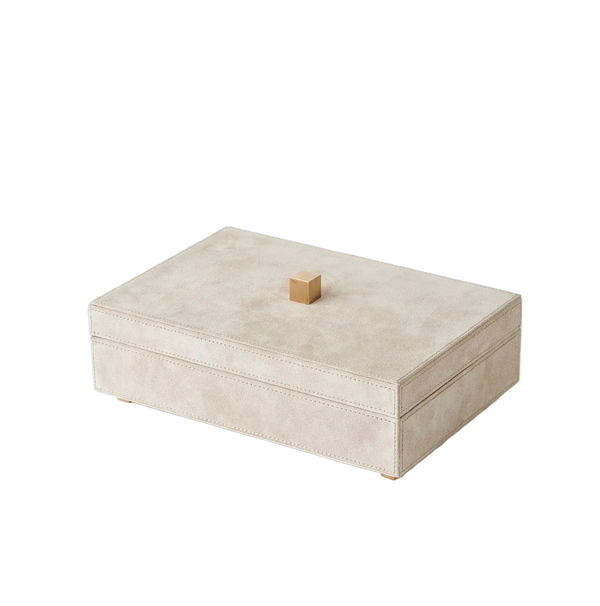 Parchment Suede Box