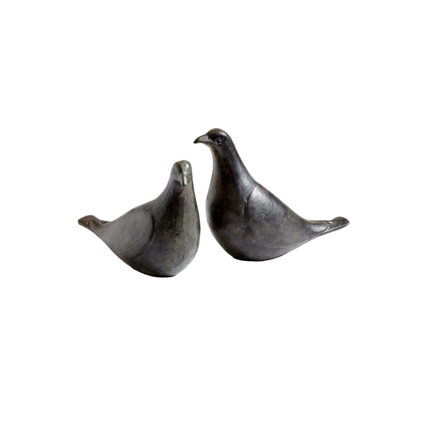 Bronze Dove - Pair of 2