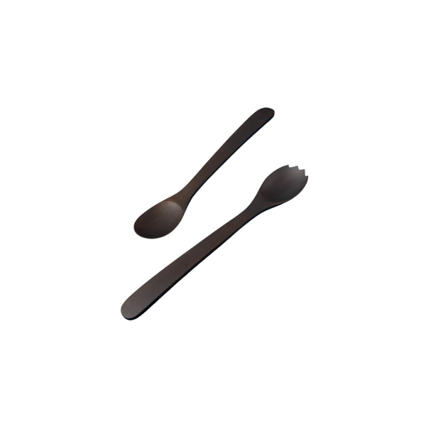 Ebony Serving Spoons