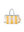 The Cloud Cooler Tote Bag / Tuuli Stripe Yellow