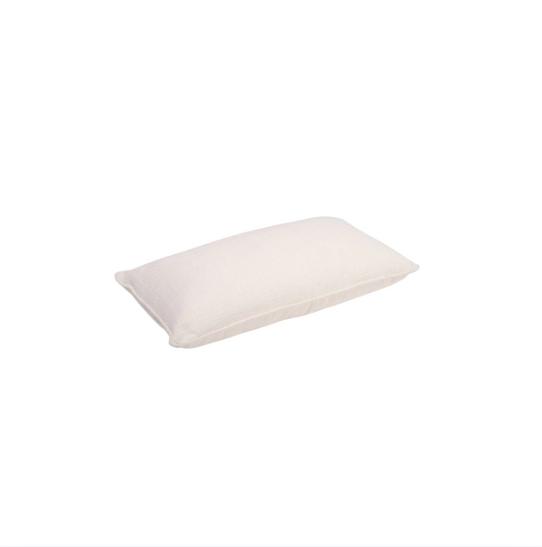 Throw Pillow / Boucle Antique White