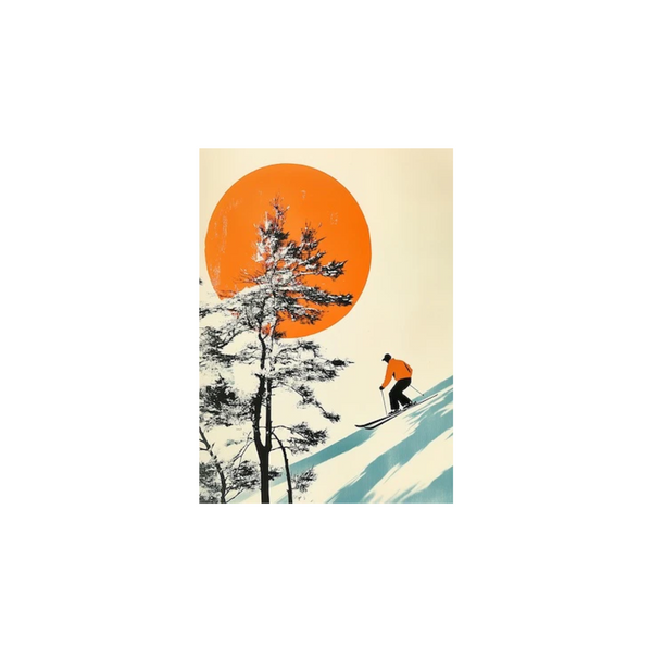 Skiing in Japan