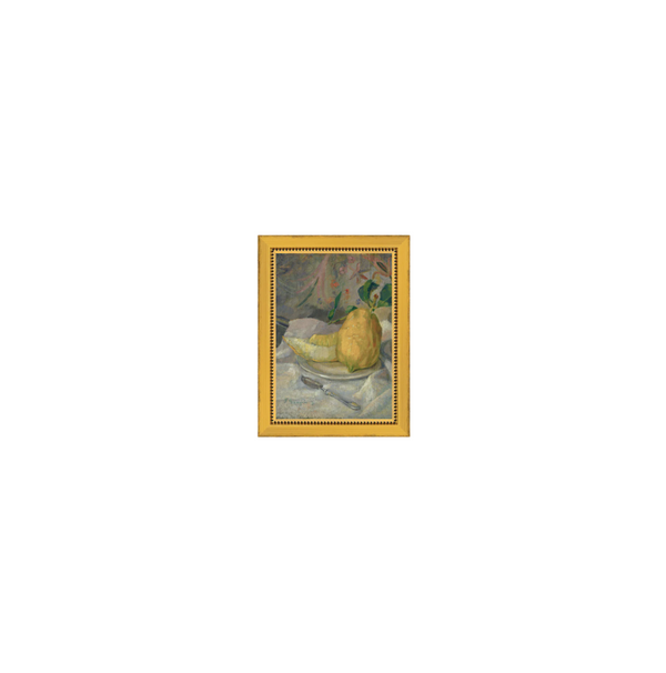 Still Life Melon Lemon