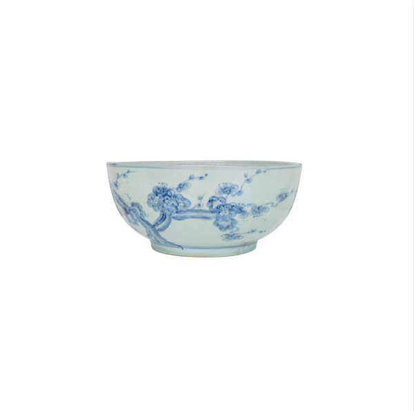 Barclay Butera Couture Blue & White Porcelain Bowl