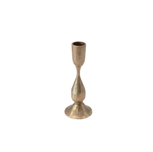 Hand-Forged Metal Taper Holder