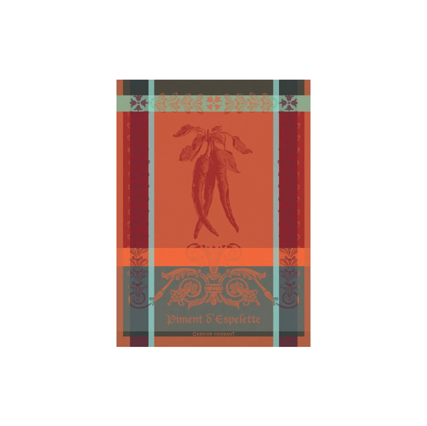 Piment D'Espelette Epices Kitchen Towel