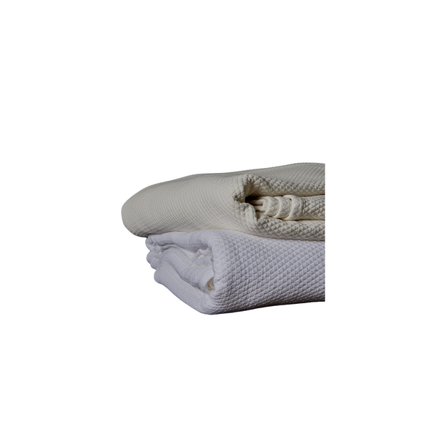 Blair White Coverlet