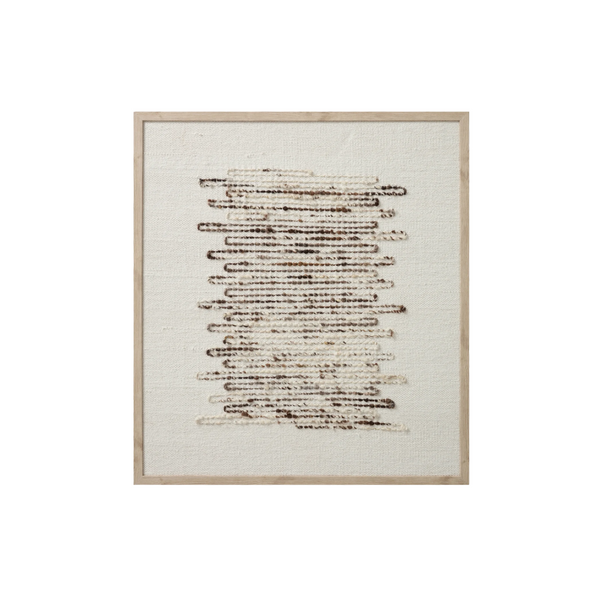 Getty Taupe / Ivory Wall Art