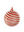 Peppermint Swirl Glass Ornament