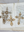 Ornate Pewter Cross Ornament