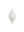 White Striped Ornaments