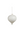 White Striped Ornaments