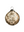 Etched Floral Ball Ornament