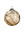 Etched Floral Ball Ornament