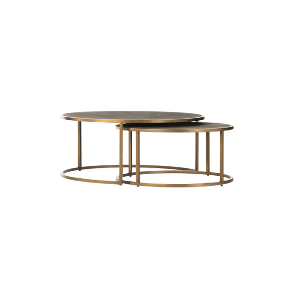 Shagreen Nesting Coffee Table