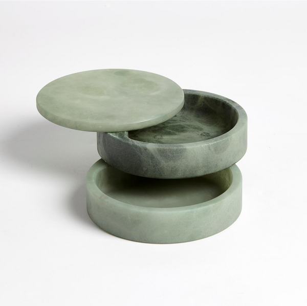 Alabaster Swivel Box