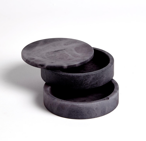 Alabaster Swivel Box