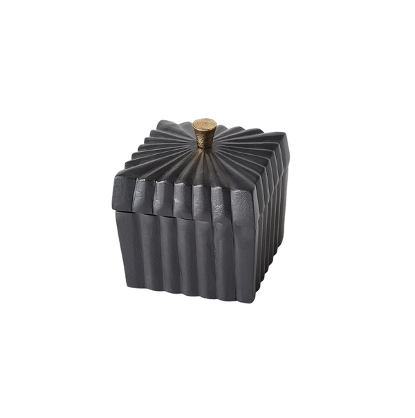 Black Box with Gold Knob