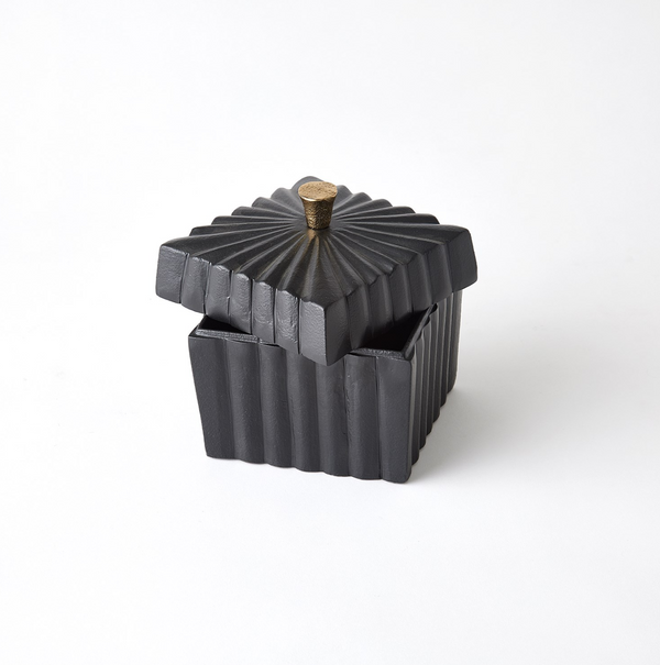 Black Box with Gold Knob