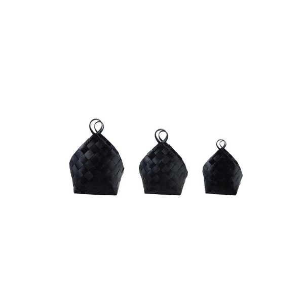 Black Woven Baskets