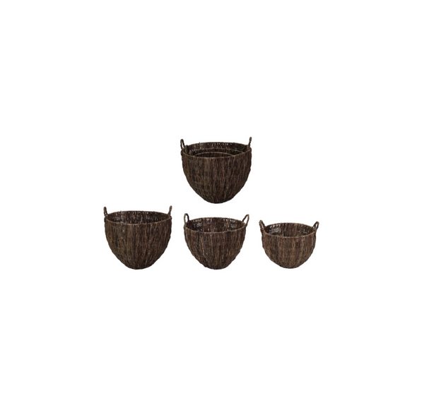 Woven Banana Leaf Baskets