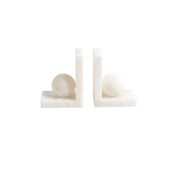 Alabaster Book Ends
