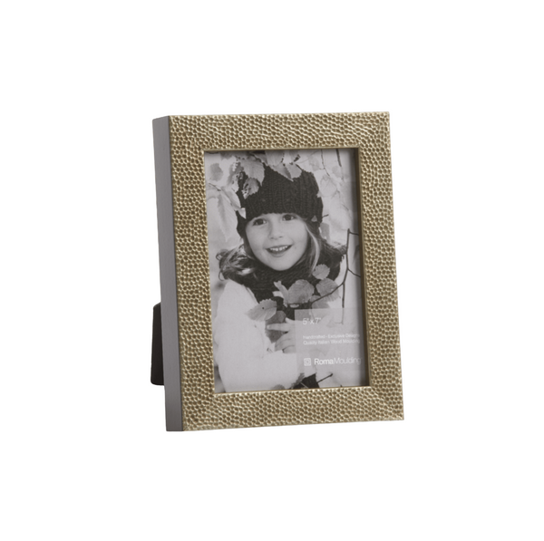 Etched Silver Picture Frame
