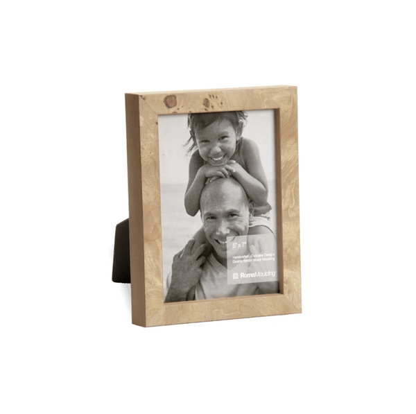 Burlwood Natural 7/8" Picture Frame