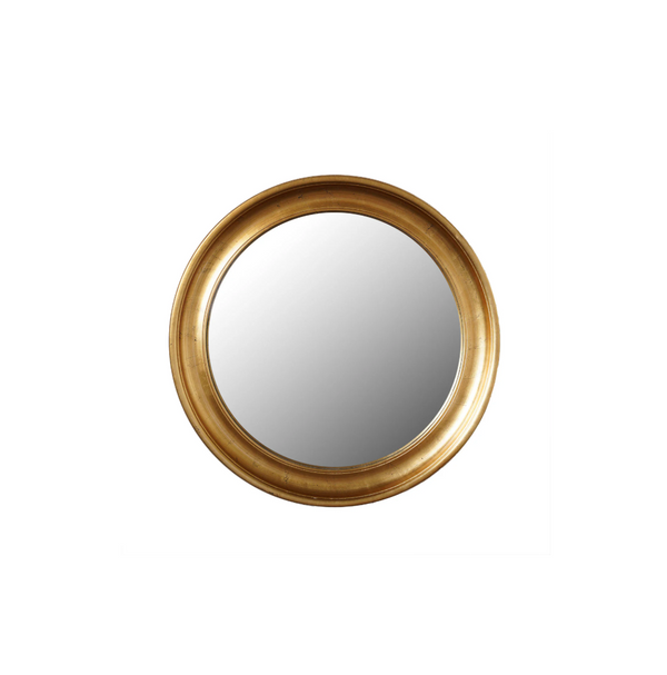 Beveled Gold Mirror