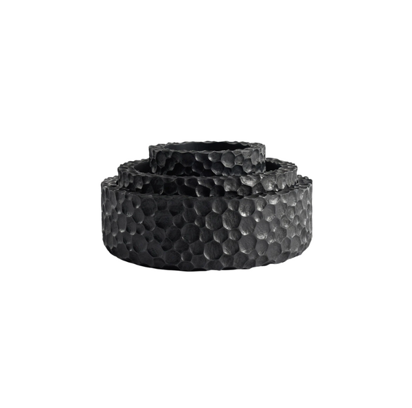 Black Bowls - Set of 3