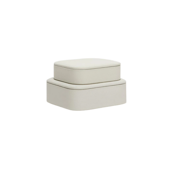Rounded Leather Boxes