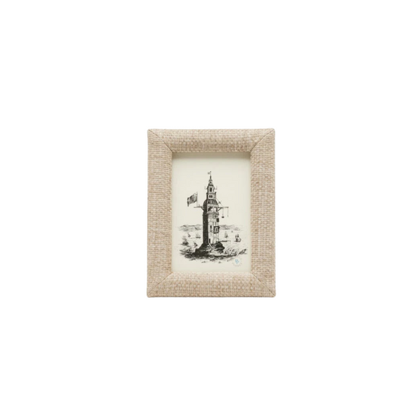 Ash Raffia Picture Frame