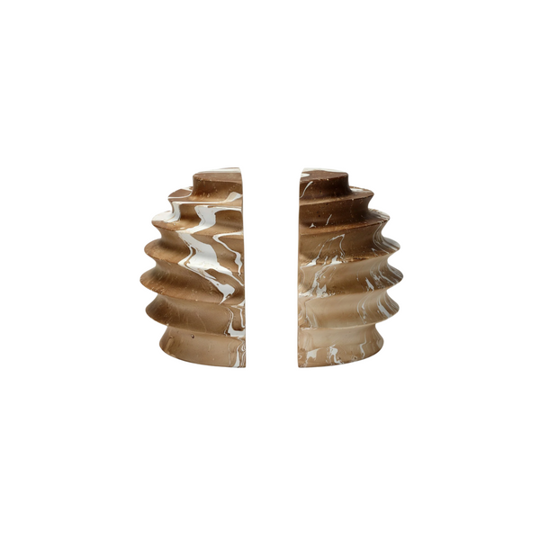 Mango Wood Bookends