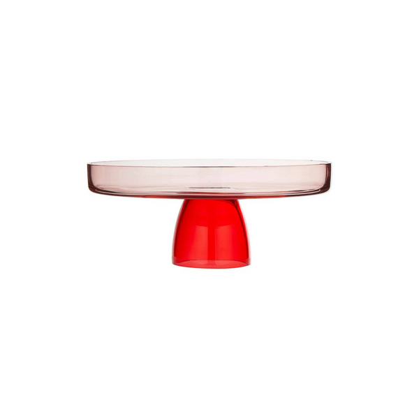 9.5" Glass Cake Stand