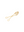 Polished Gold Serving Tongs