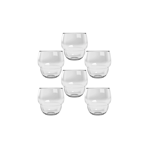 Stacking Bubble Tumbler, Clear, 14 oz.