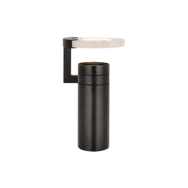 Signature Collection | Melange 9" Rechargeable Floating Disc Accent Lamp