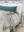 Jagger Oversized Throw - Ivory/ Moss