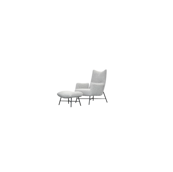 Elsie Lounge Chair with Ottoman