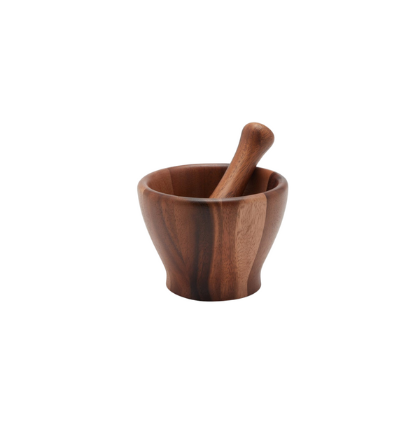Tashi Acacia Mortar and Pestle