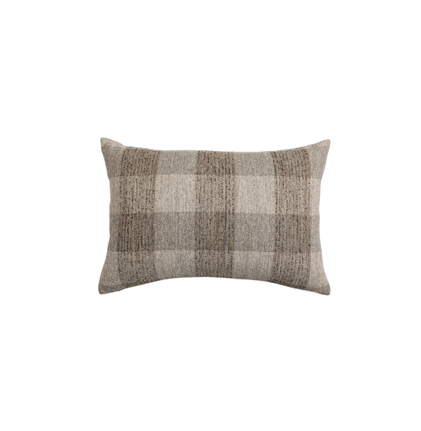 Pebble Check Pillow - 16x24