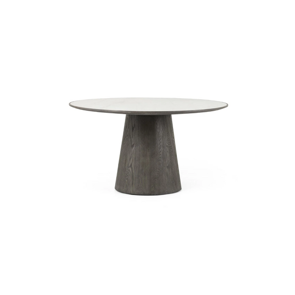 Wood & Marble Dining Table