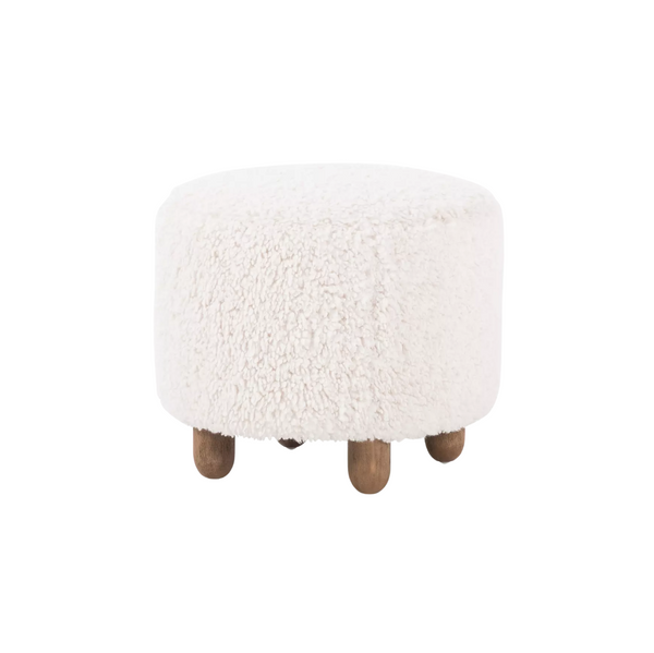 Shearling Ottoman