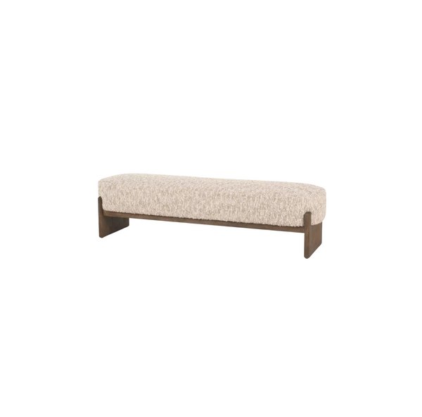 Cream Accent Bench