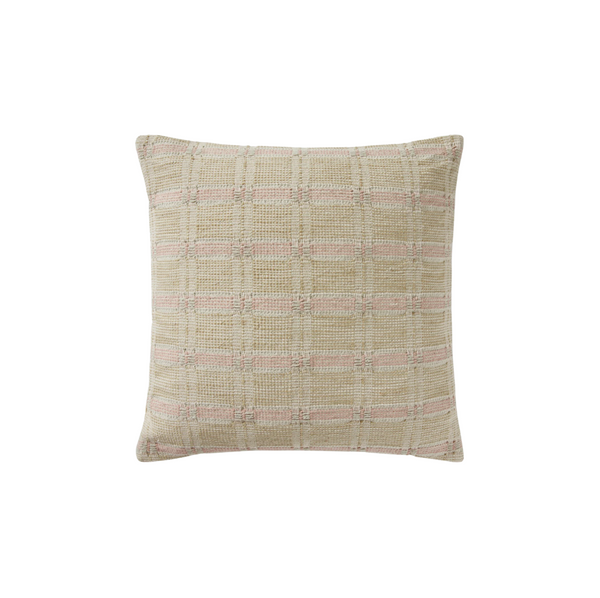 Ivory / Beige Cover w/Down Pillow