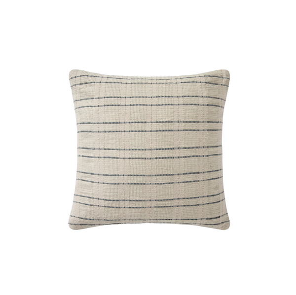 Cream / Blue Cover w/Down Pillow