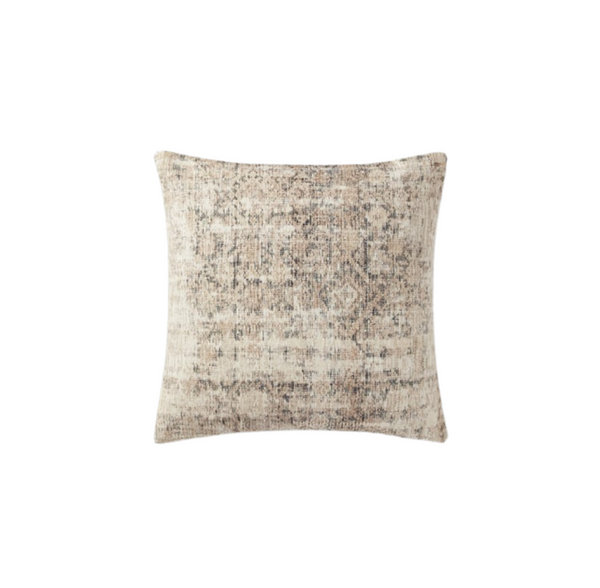Antique Ivory / Graphite Cover w/Down Pillow