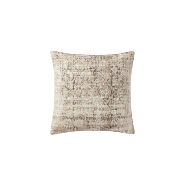 Antique Ivory / Graphite Cover w/Poly Pillow